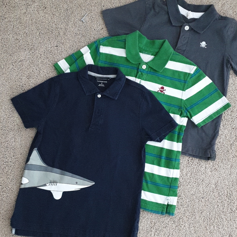 3 boys polos